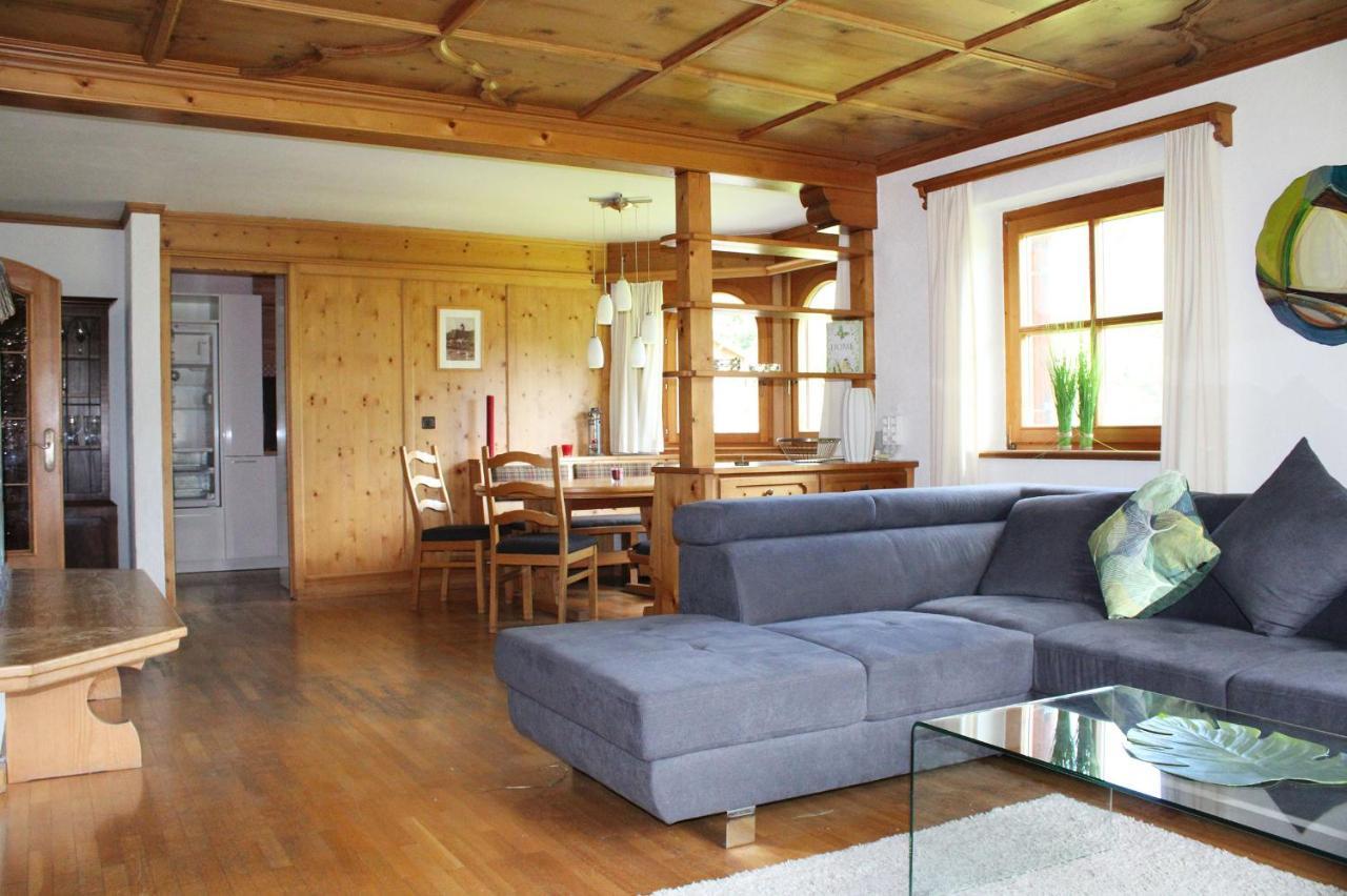 Ferienwohnung Haus Kleiner Turm Schruns Exterior foto