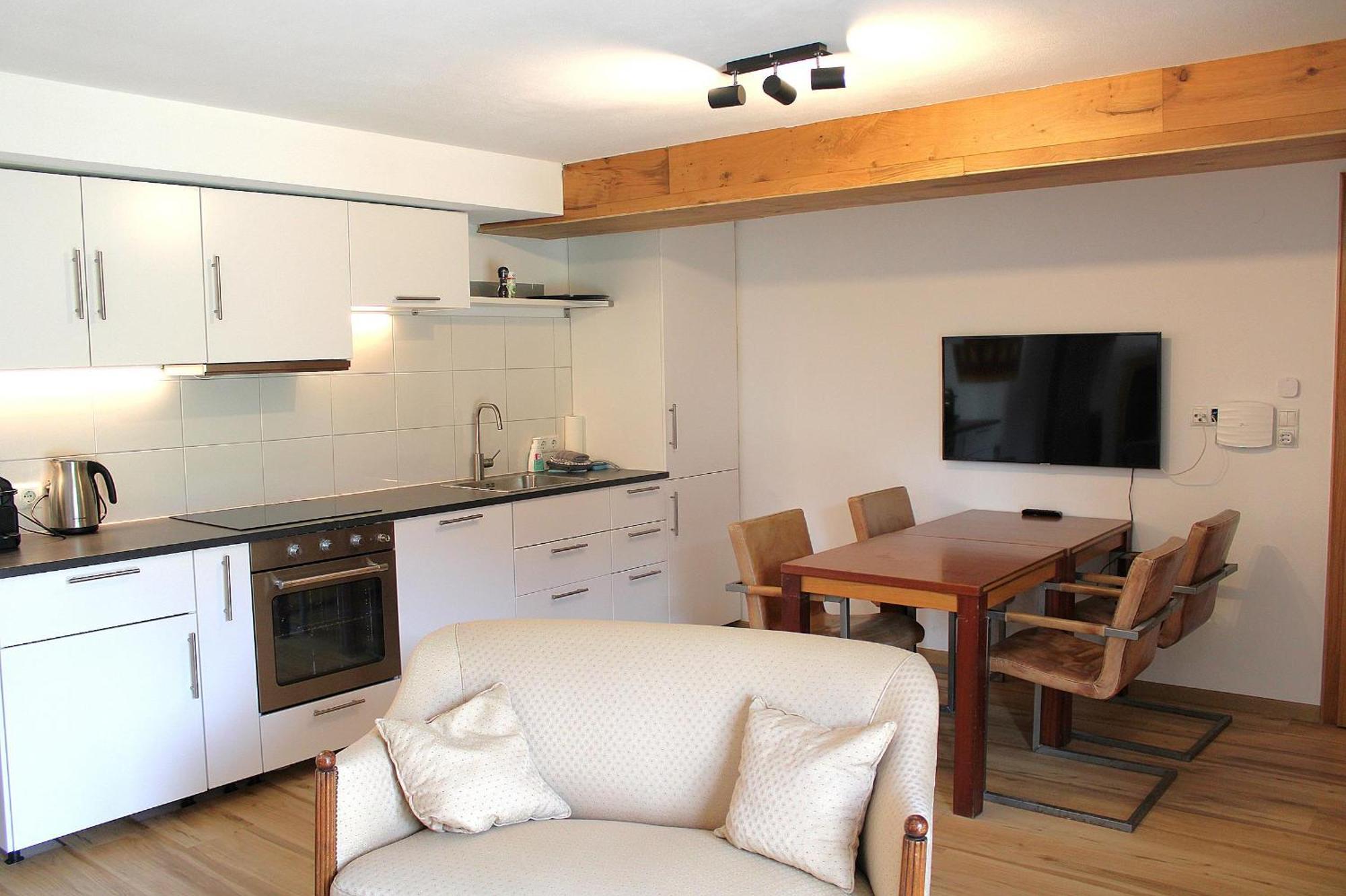 Ferienwohnung Haus Kleiner Turm Schruns Exterior foto